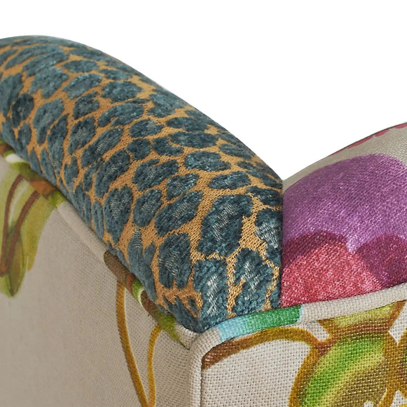 Anya - Boho Chic Wingback Accent Arm Chair by HouseOfZazla