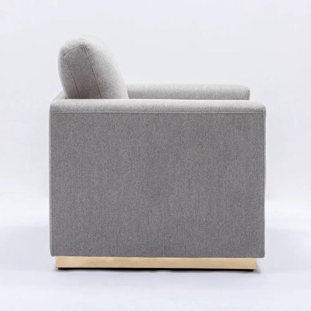 Valin - Chair - Gray Linen by Unique Piece Furniture