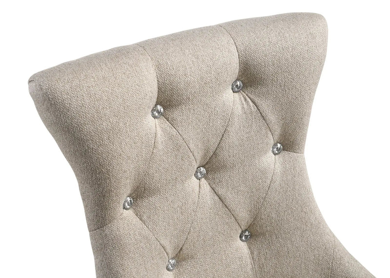 Gabrian - Two Tone Reclaimed Side Chair (Set of 2) - Beige / Gray by HouseOfZazla