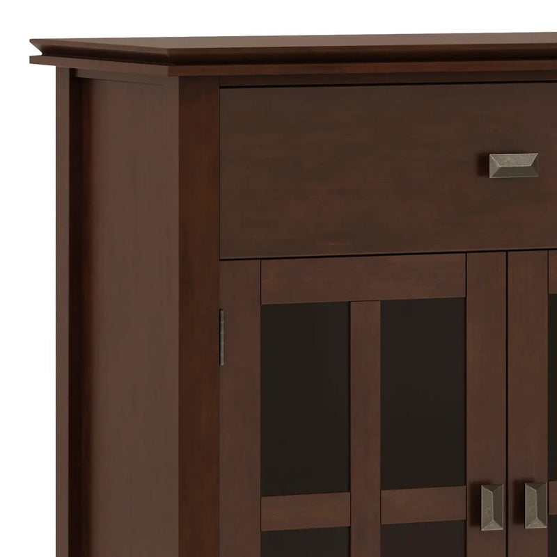 Artisan - Large 4 Door Sideboard Buffet - Russet Brown by HouseOfZazla
