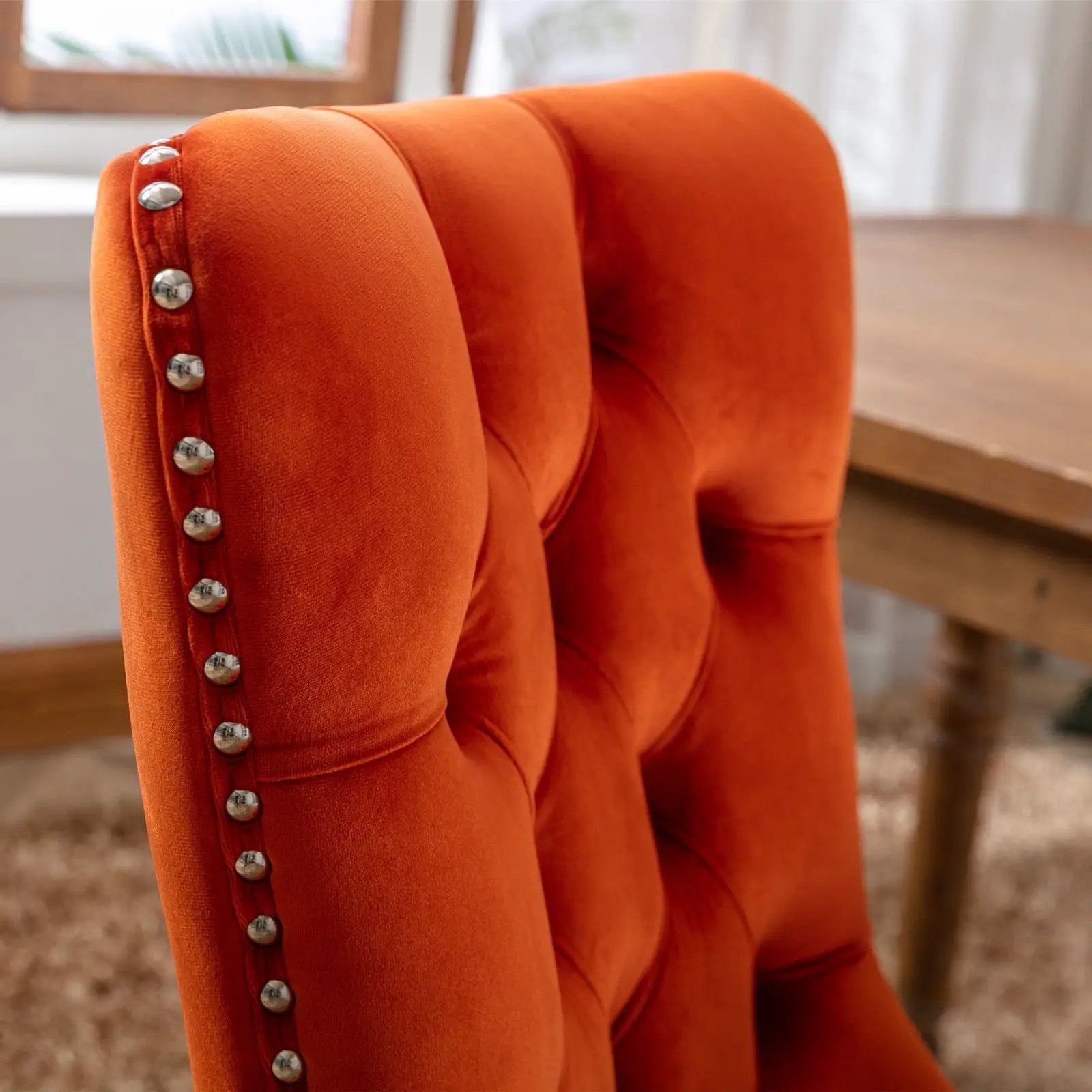 Nikki - High-End Tufted Dining Chair (Set of 2) by HouseOfZazla