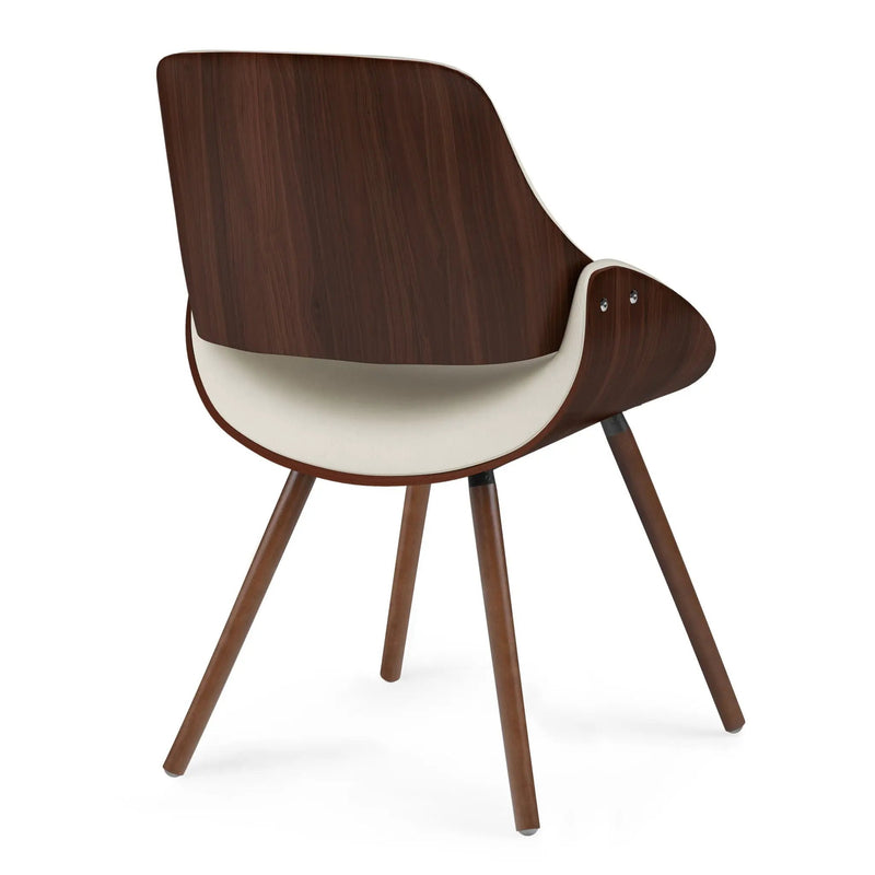 Malden - Bentwood Upholstered Dining Chair With Wood Back by Unique Piece Furniture