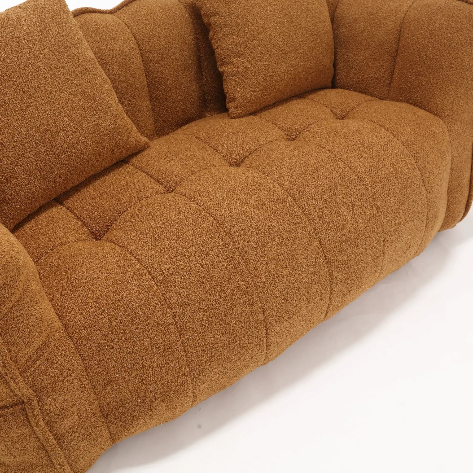 Cozy Beanbag Chair with High Resilience Foam Core by BLAKHOM