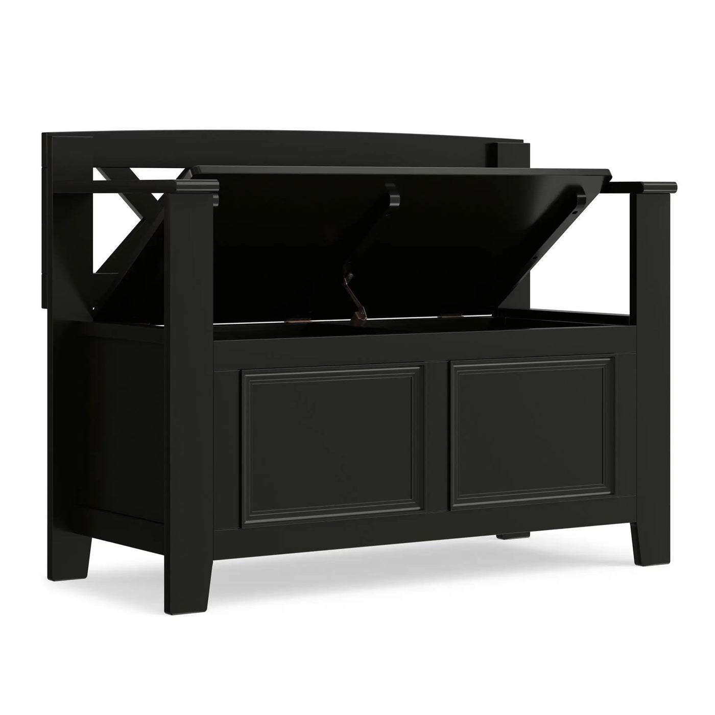 Amherst - Small Transitional Entryway Storage Bench by Unique Piece Furniture