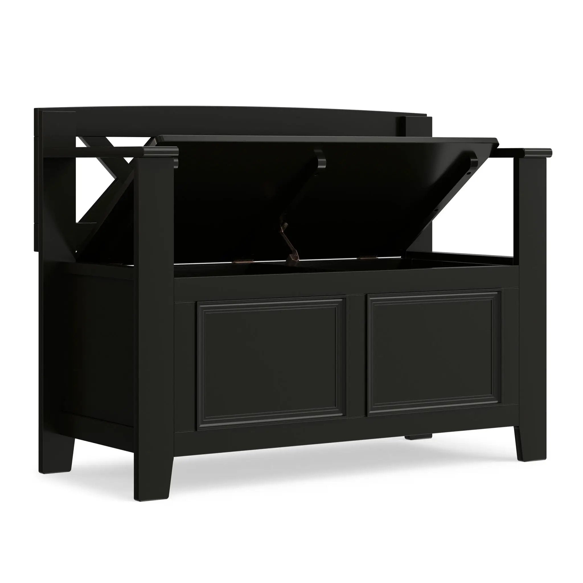 Amherst - Small Transitional Entryway Storage Bench by Unique Piece Furniture