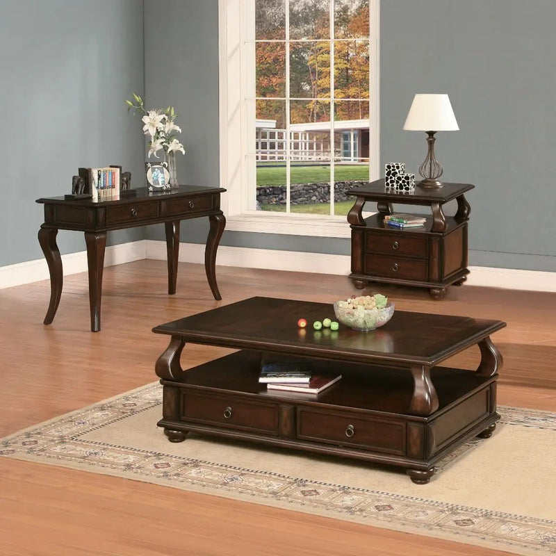 Amado - Sofa Table - Walnut by Unique Piece Furniture