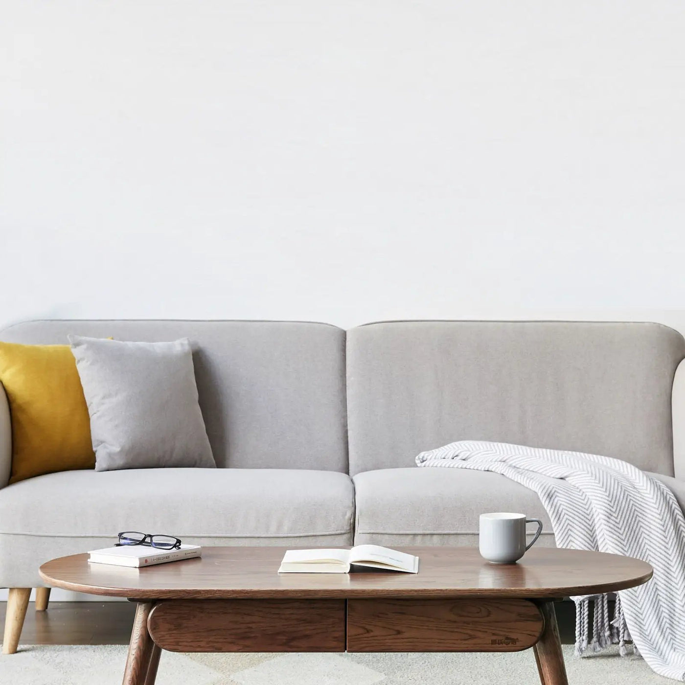 Capsule Centre Low Table With Drawers Coffee Table by Unique Piece Furniture