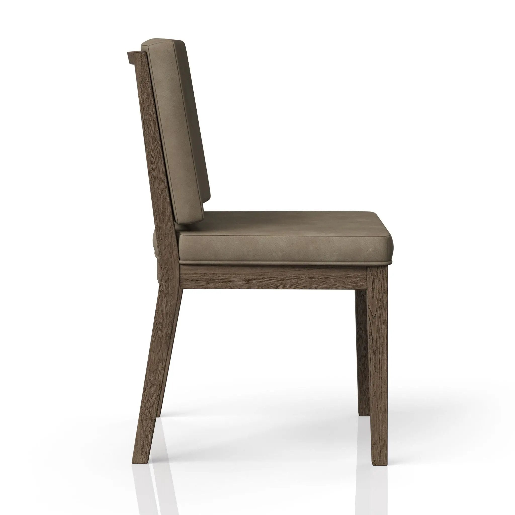 Soft Back Chair (Set of 2) - Light Brown by Unique Piece Furniture