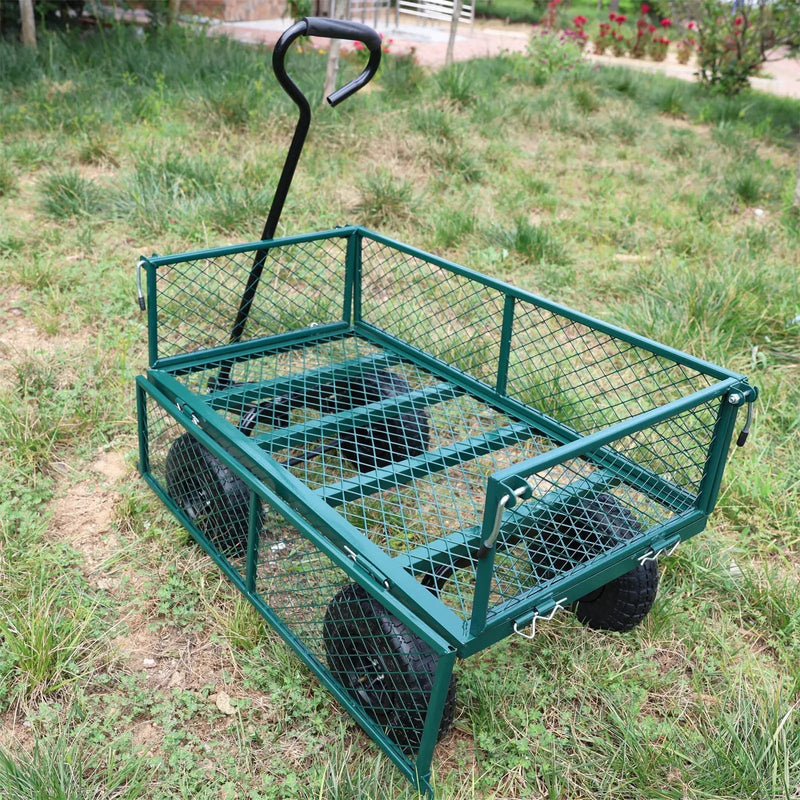 Wagon Cart Garden Cart Trucks in Green by HouseOfZazla