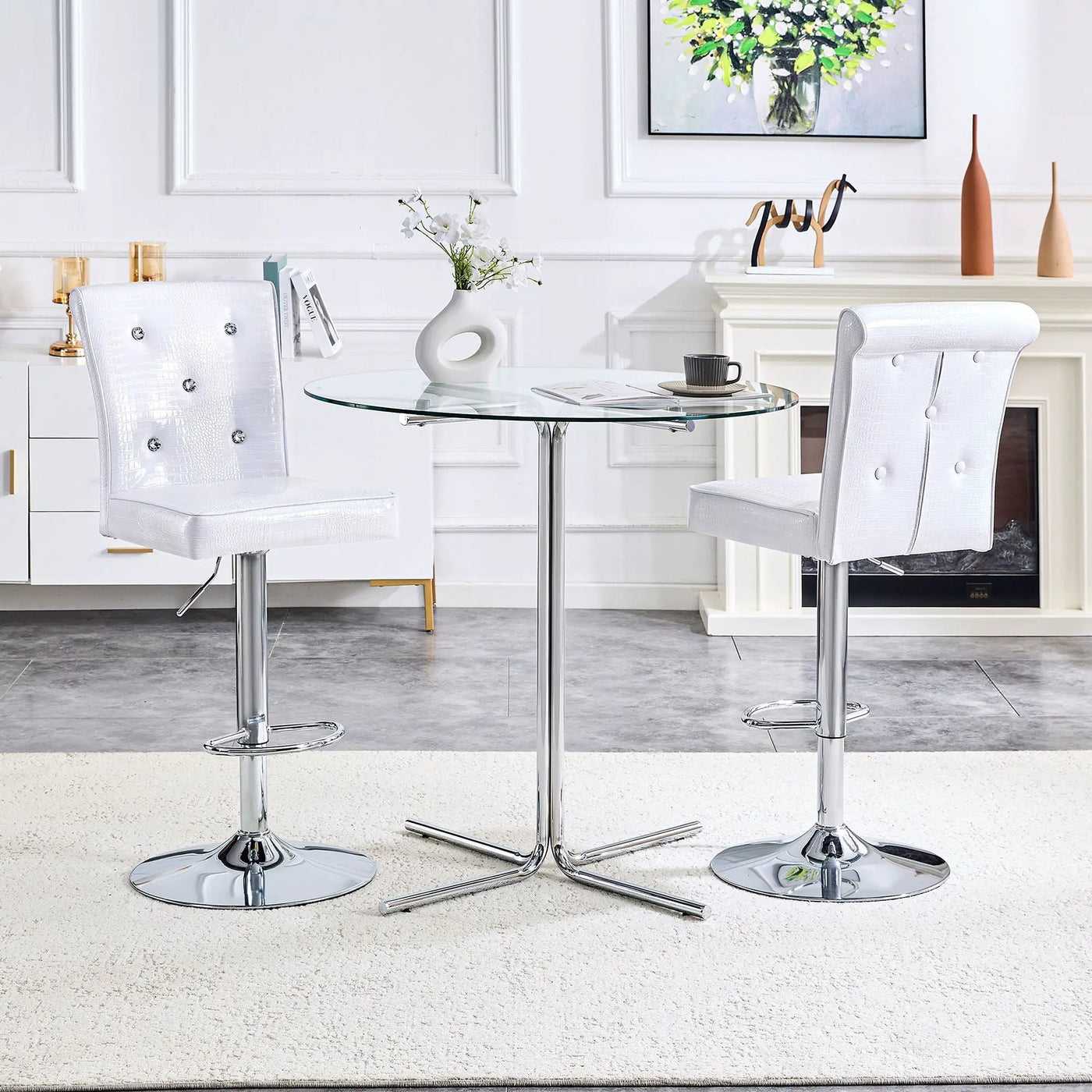 Lift Chairs For Dining Room Seating (Set of 2) by Unique Piece Furniture