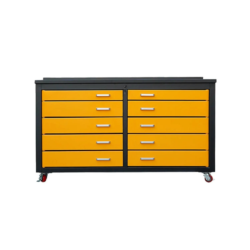 6ft Heavy Duty Mobile Workbench with 10 Drawers by Chery Industrial