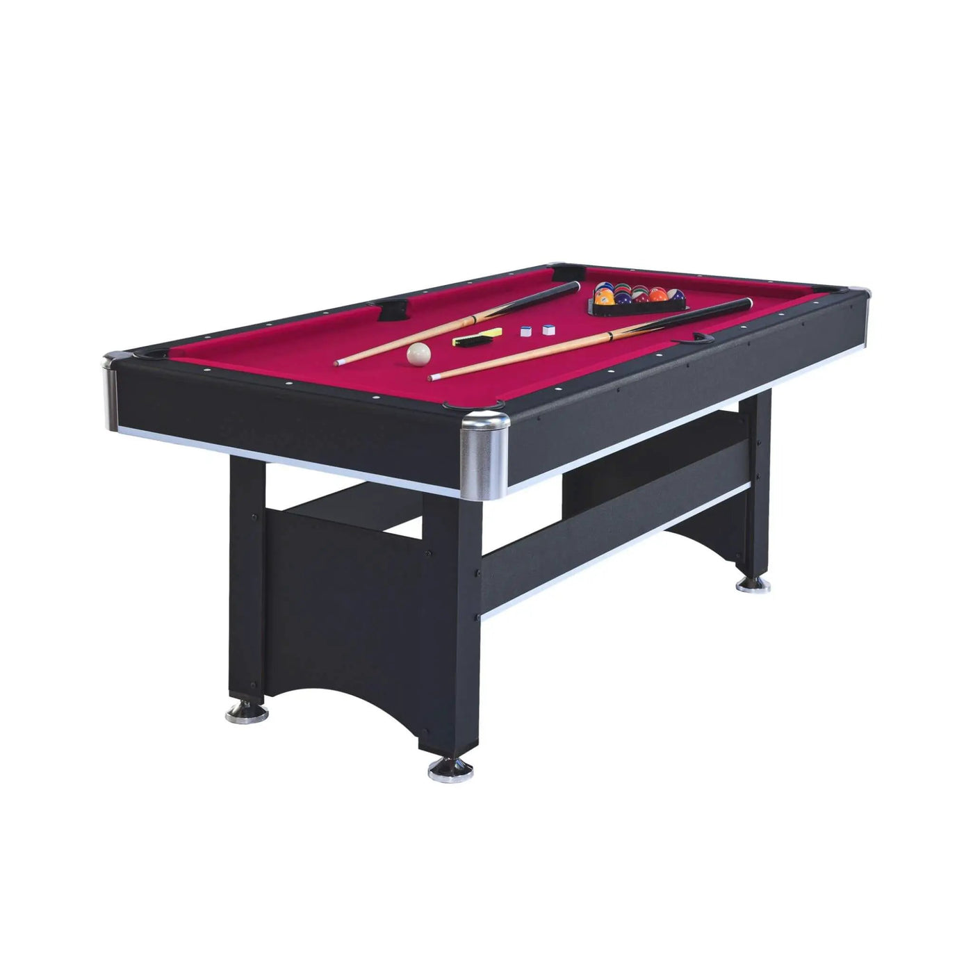 6FT Premium Wooden Multifunctional Pool Table With Table Tennis Top (SAK62741) by SAKSBY WHOLESALE