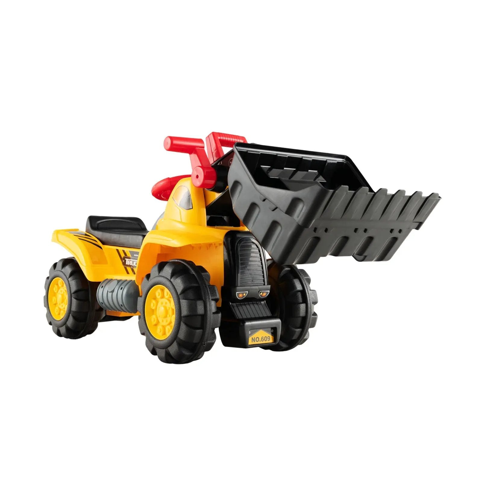 Kids Ride On Bulldozer Toy Play Truck with Adjustable Bucket Aged 3+ Years Old by DirectDeals