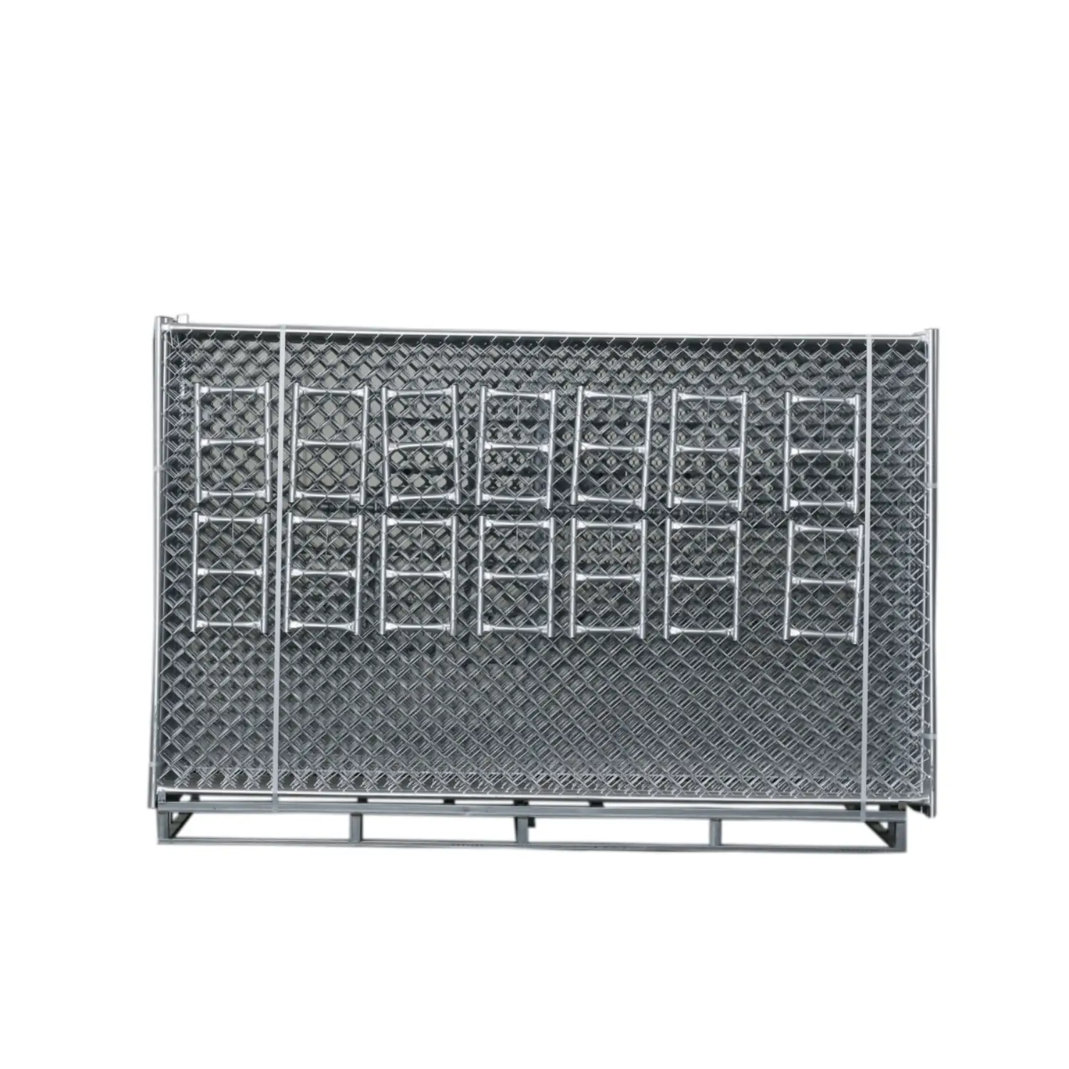 10x6 ft Chain Link Construction Fence (20pcs) by Chery Industrial