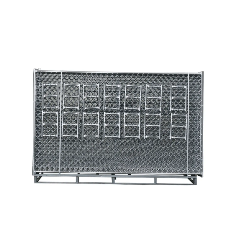 10x6 ft Chain Link Construction Fence (20pcs) by Chery Industrial
