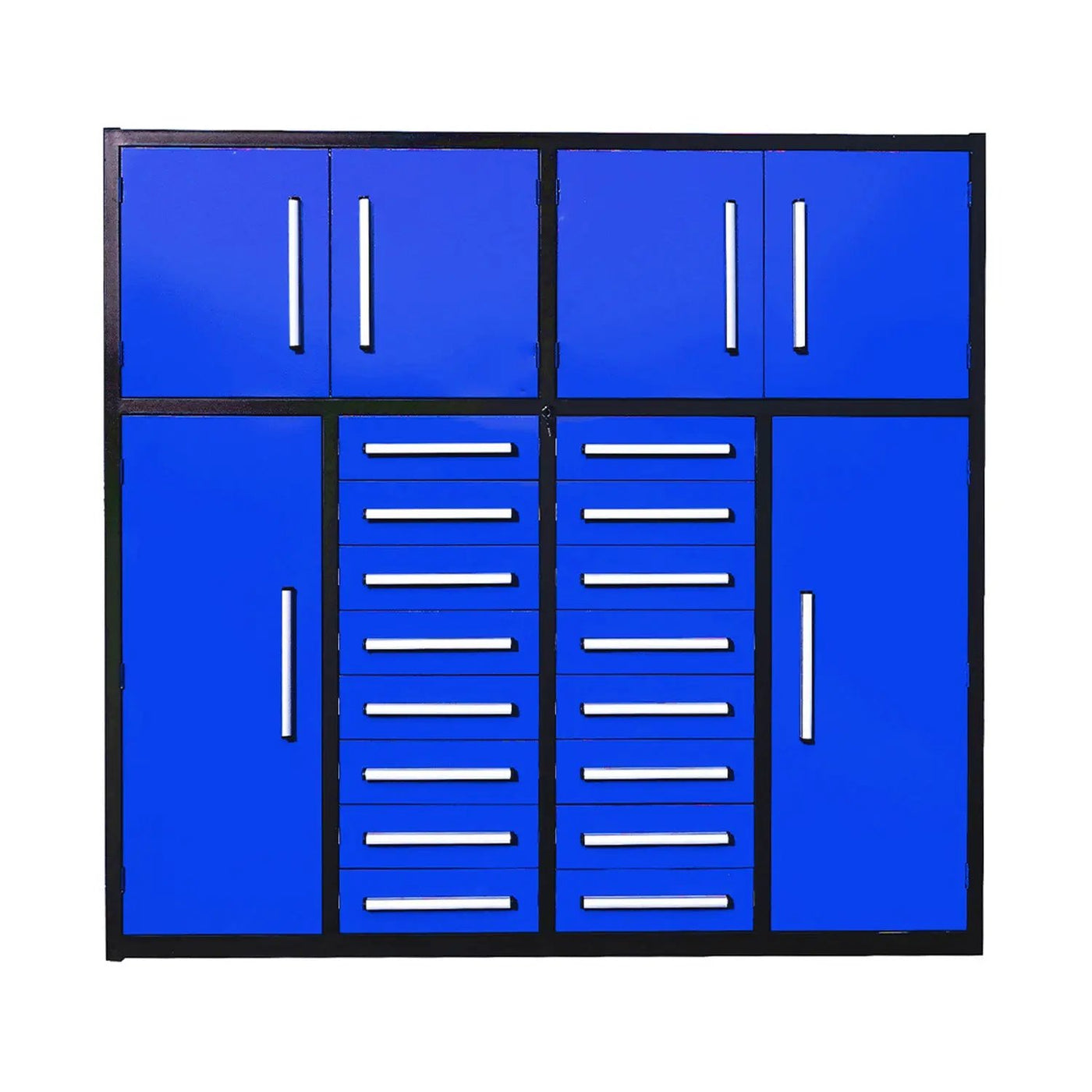 7ft Garage Storage Cabinet with 16 Drawers by Chery Industrial