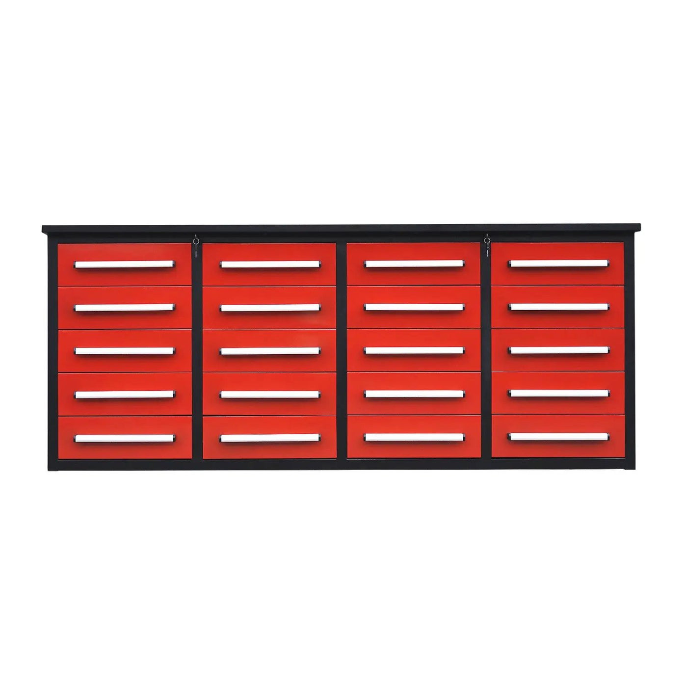 7ft Heavy Duty Garage Workbench Cabinet with 20 Drawers by Chery Industrial