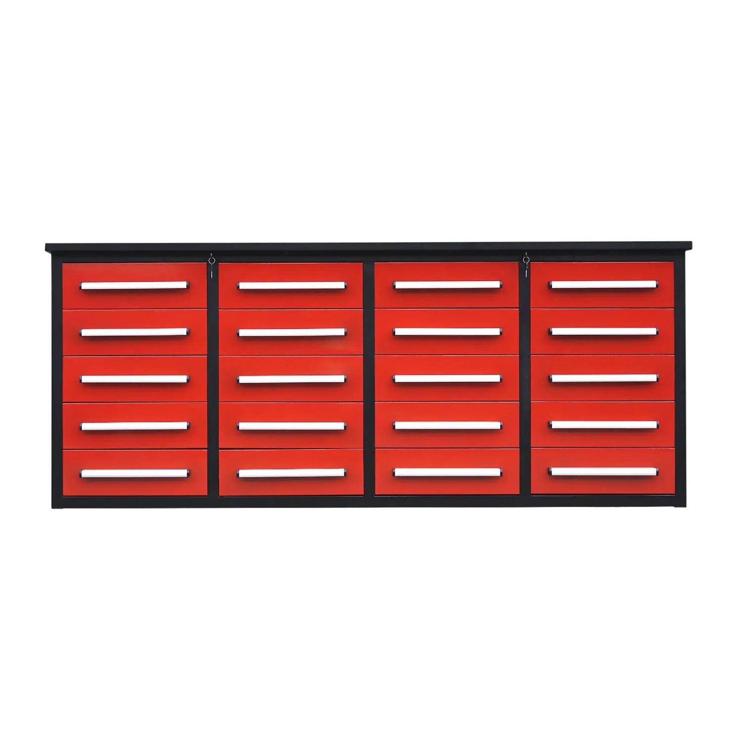 7ft Heavy Duty Garage Workbench Cabinet with 20 Drawers by Chery Industrial