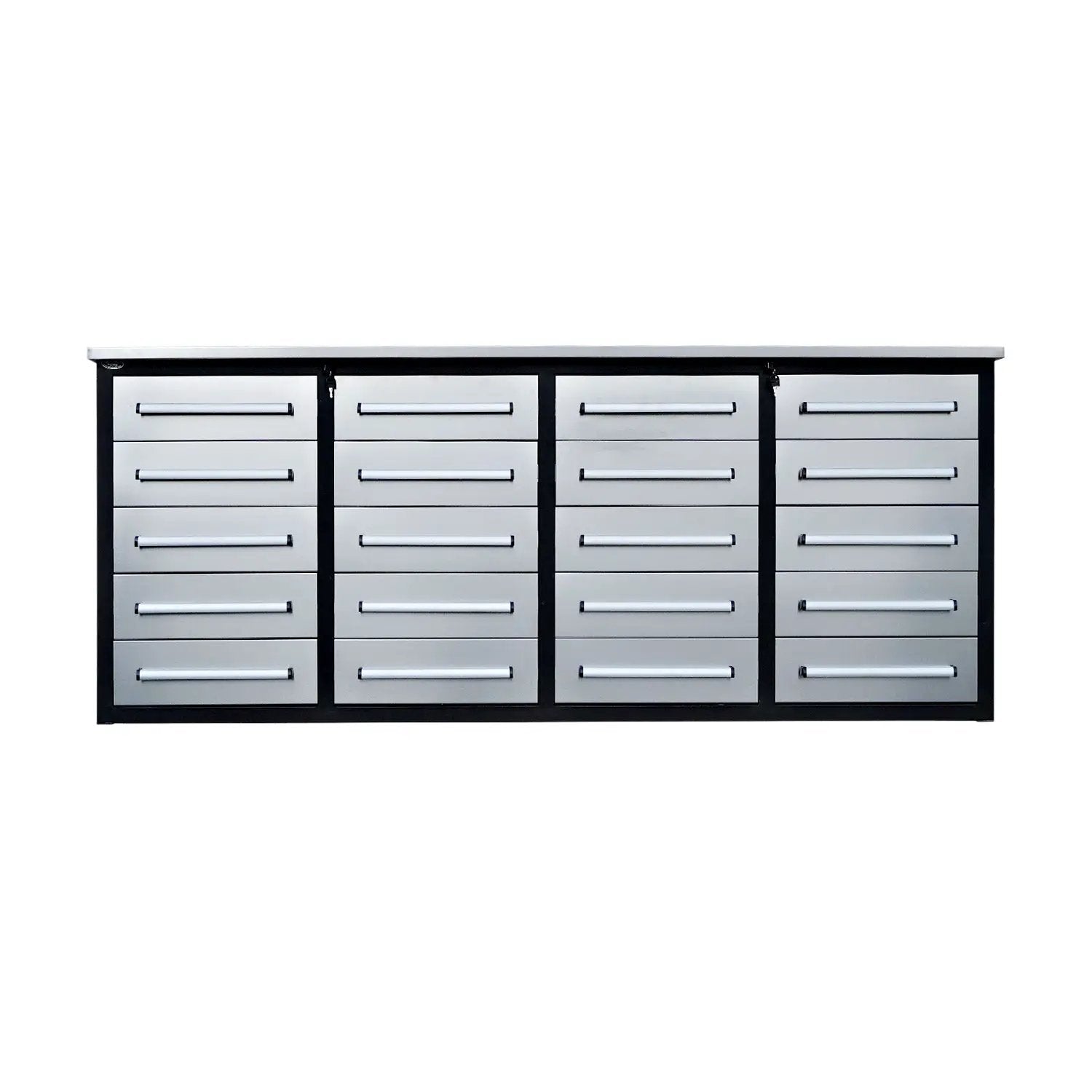 7ft Heavy Duty Garage Workbench Cabinet with 20 Drawers by Chery Industrial