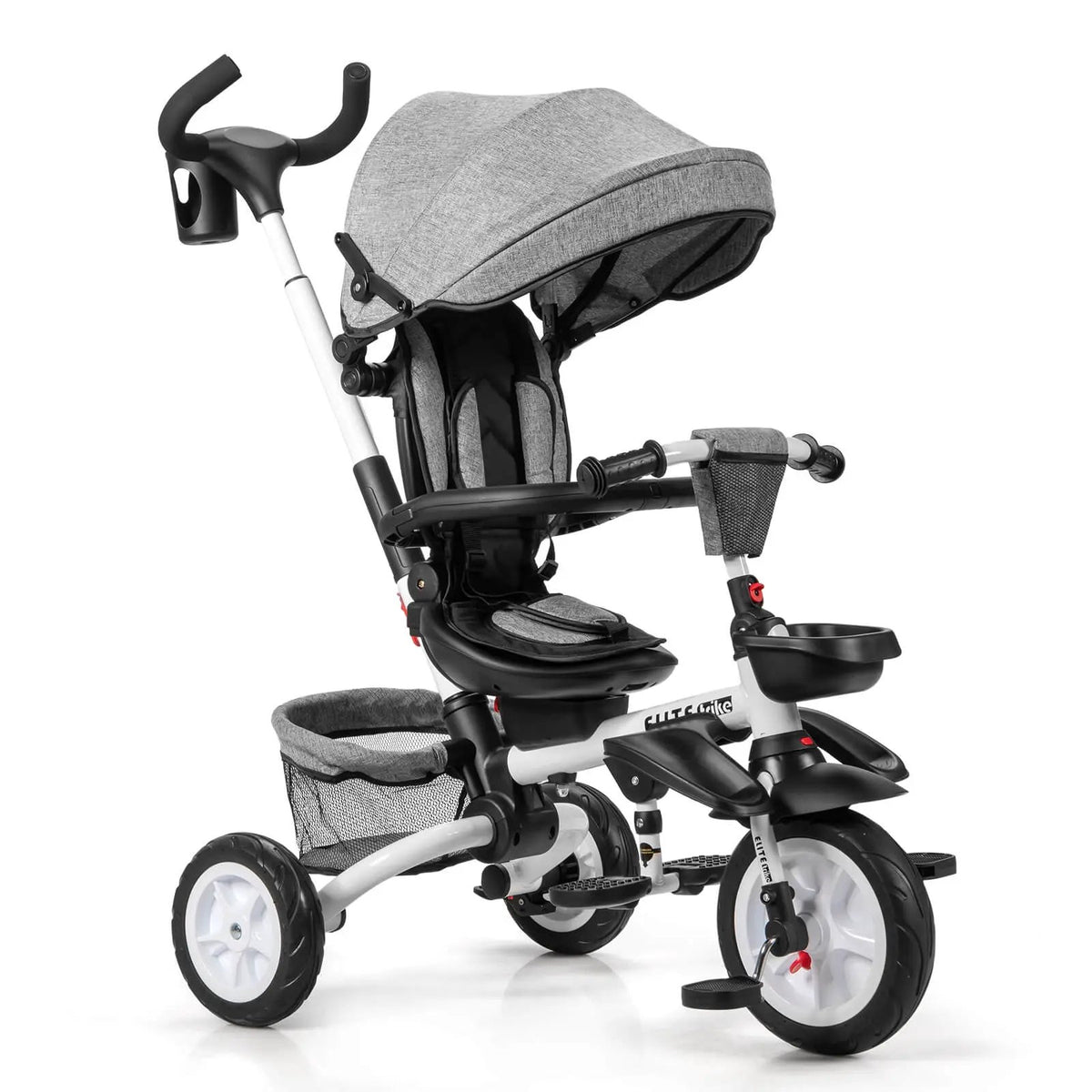 7-in-1 Detachable Baby Stroller with Canopy and Safety Harness, photo 26 of 32