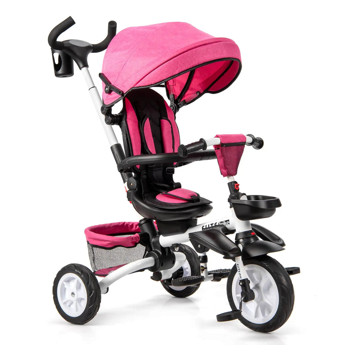 7-in-1 Detachable Baby Stroller with Canopy and Safety Harness, photo 25 of 32