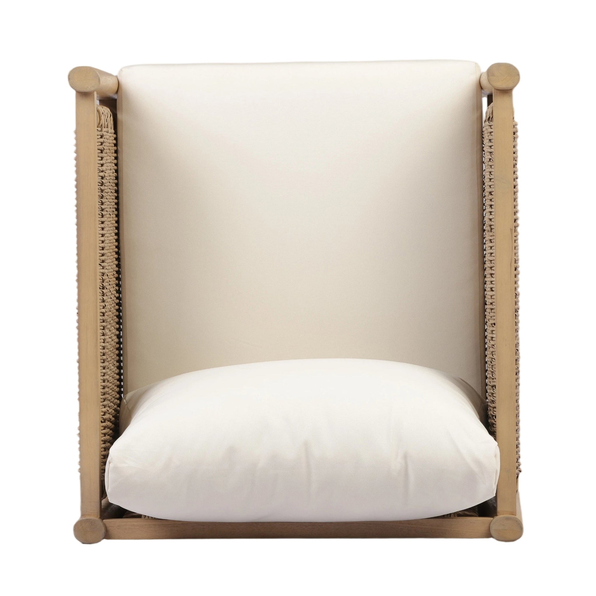 Outdoor Acacia Wood Patio Chair by HouseOfZazla