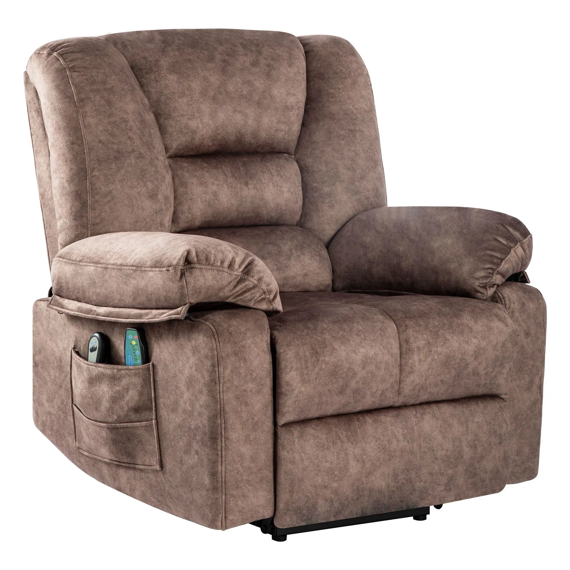 Power Lift Recliner Chair Sofa With Massage by Unique Piece Furniture