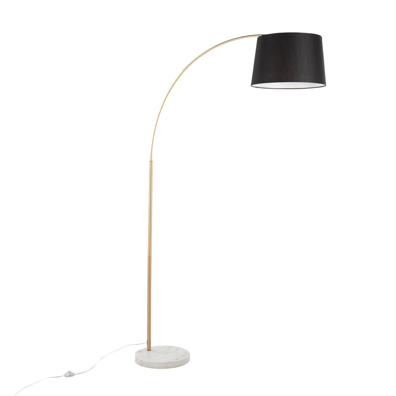 March - Contemporary Floor Lamp & Elegant Finish by HouseOfZazla