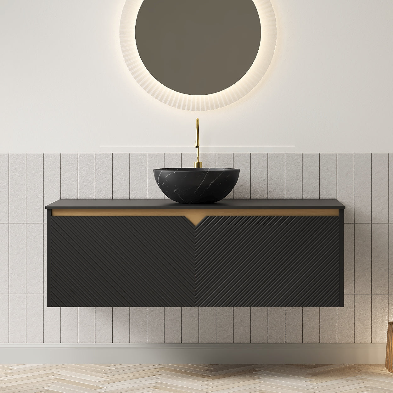 Ruben 48" Bathroom Vanity & Sink by HouseOfZazla
