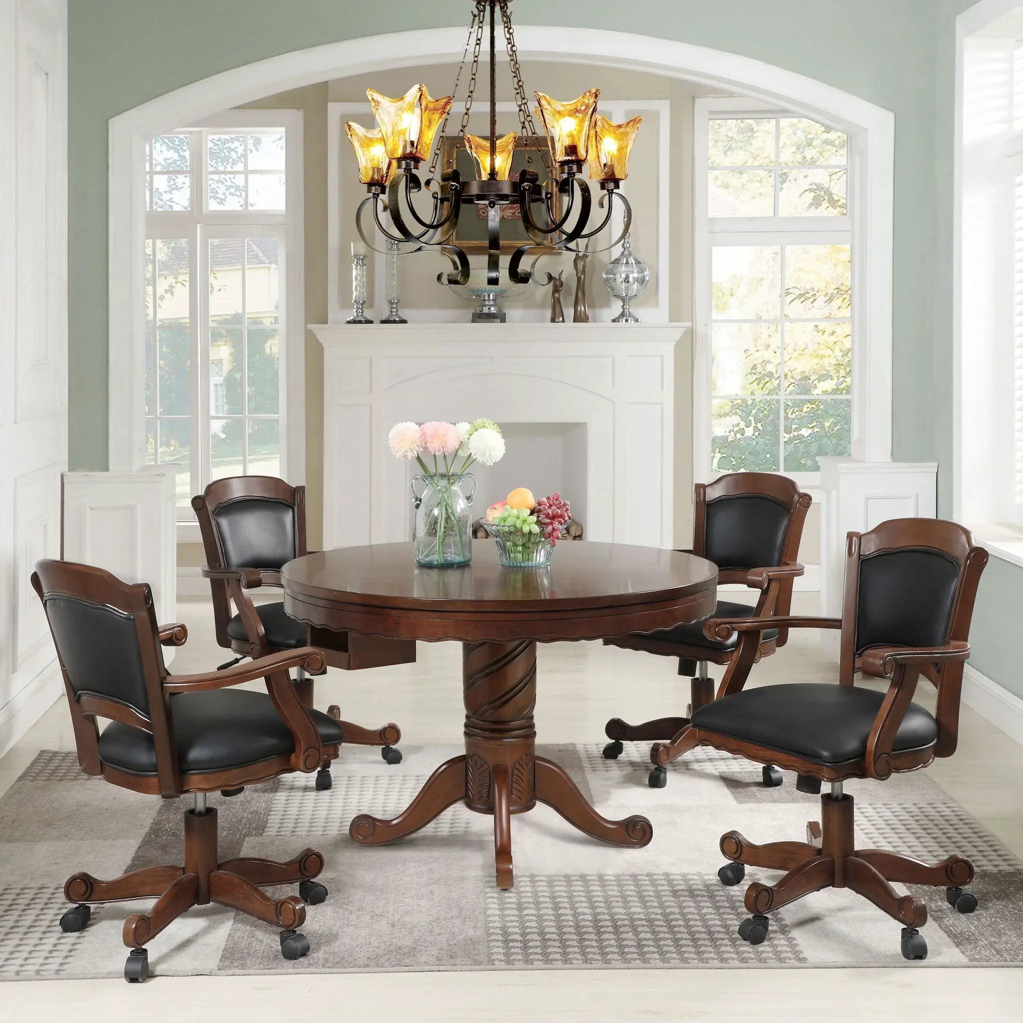 Chilmark - 5 Piece Set - Brown / Black by HouseOfZazla