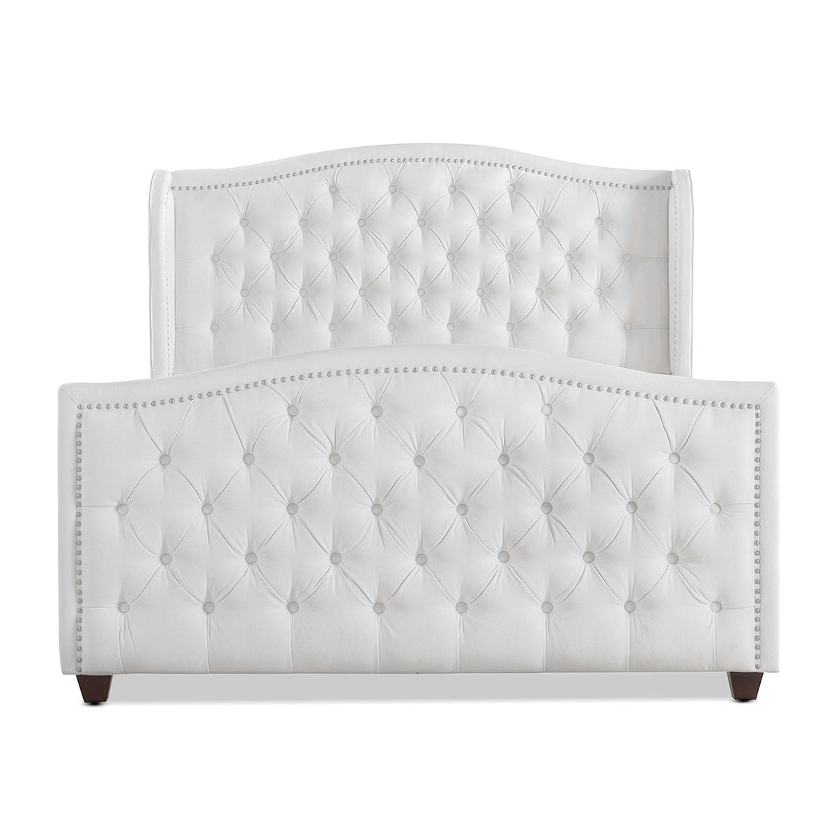 Marcella - Upholstered Shelter Headboard Bed, photo 23 of 35