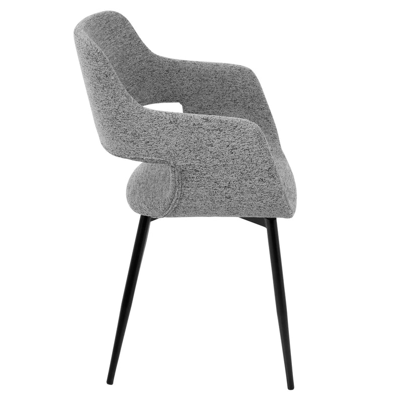 Margarite - Contemporary Dining / Chair (Set of 2) - Black / Gray by Unique Piece Furniture