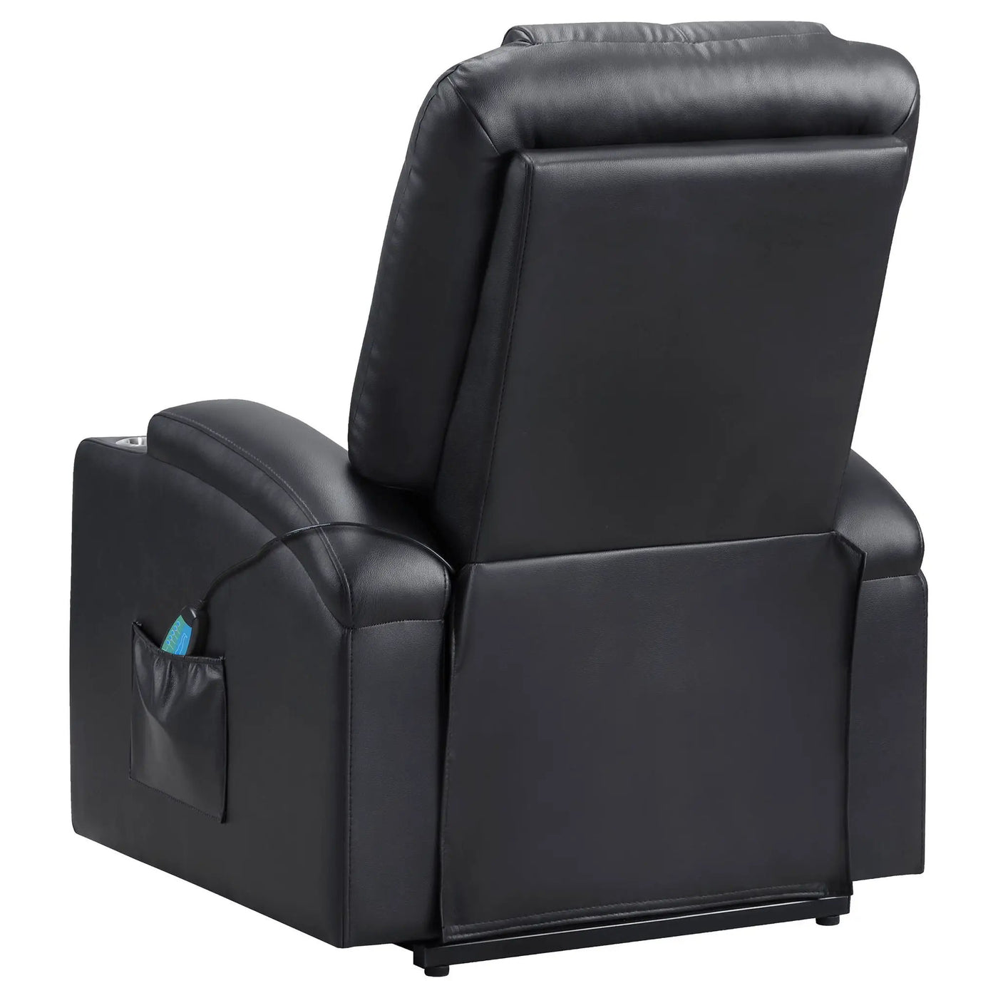 Macklin - Power Lift Massage Recliner With Heat And Dual Cupholders by Unique Piece Furniture
