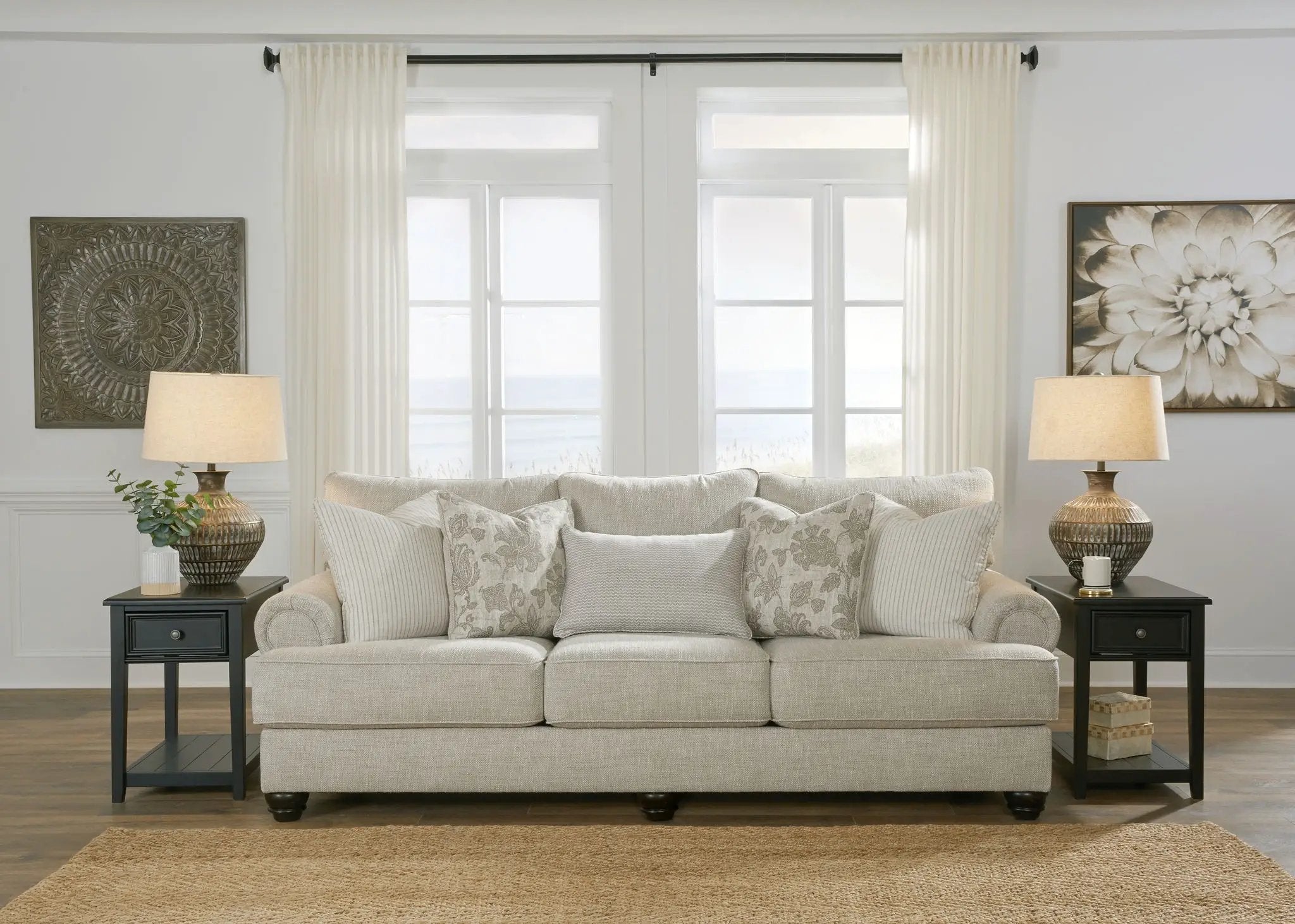 Asanti - Sofa - Fog by Unique Piece Furniture