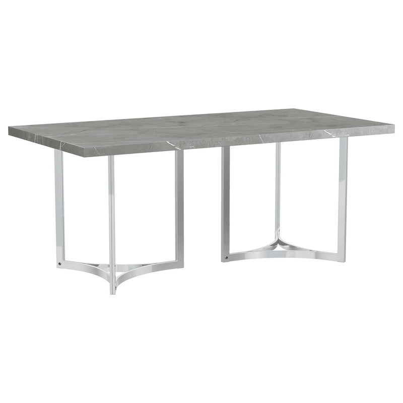 Savona - Rectangular Dining Table - Gray by HouseOfZazla