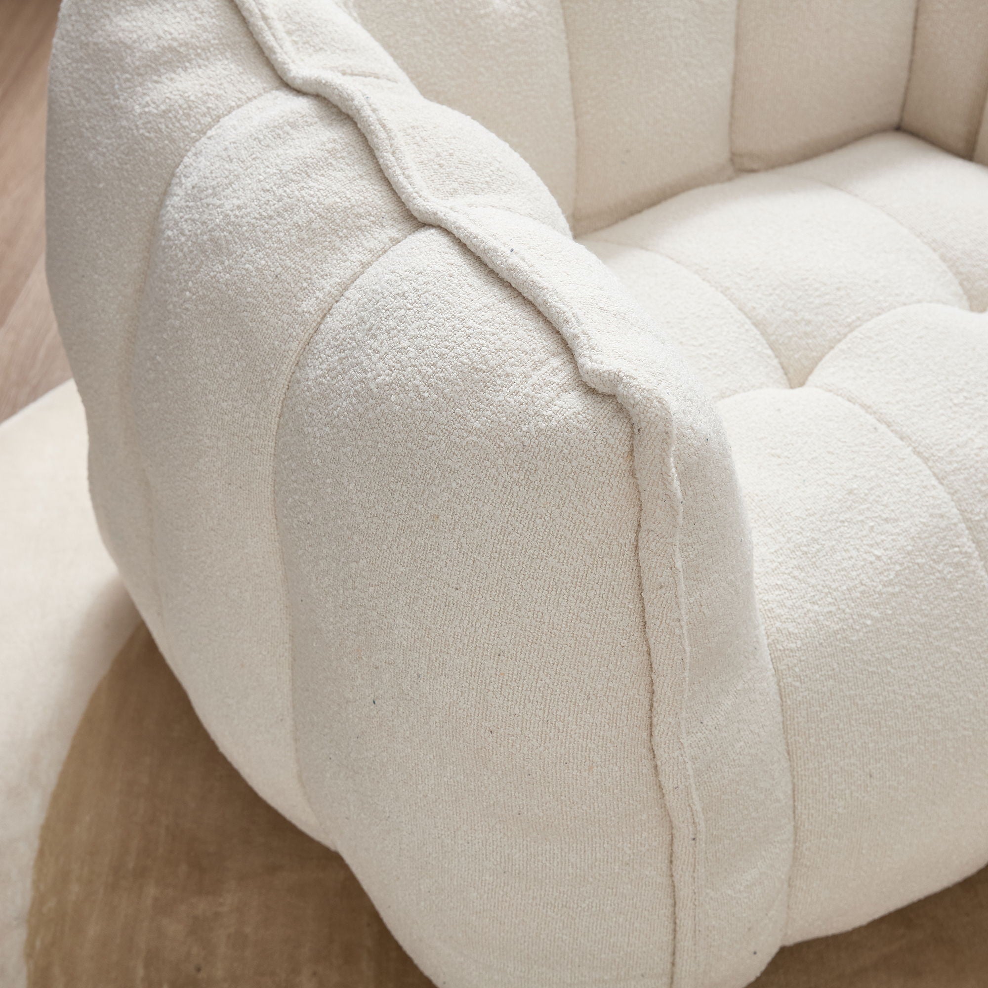 Soft Bean Bag Chair With High Resilient Foam by HouseOfZazla