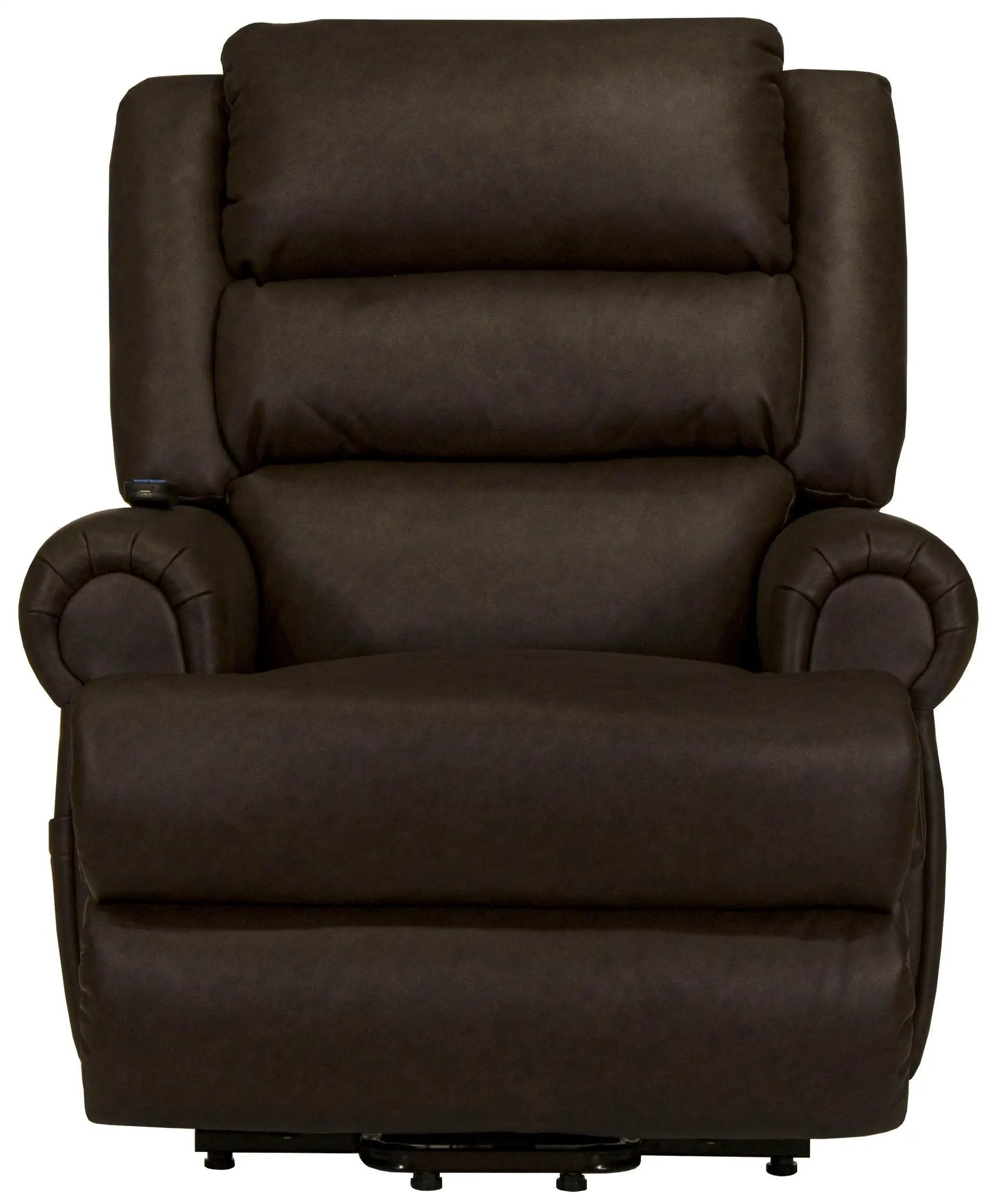 Muncy - Power Lift Chaise Recliner With Dual Motor & Zero Gravity - Walnut by Unique Piece Furniture