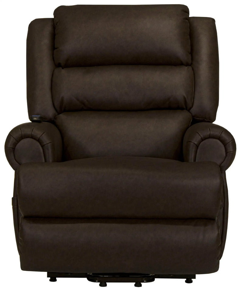 Muncy - Power Lift Chaise Recliner With Dual Motor & Zero Gravity - Walnut by Unique Piece Furniture
