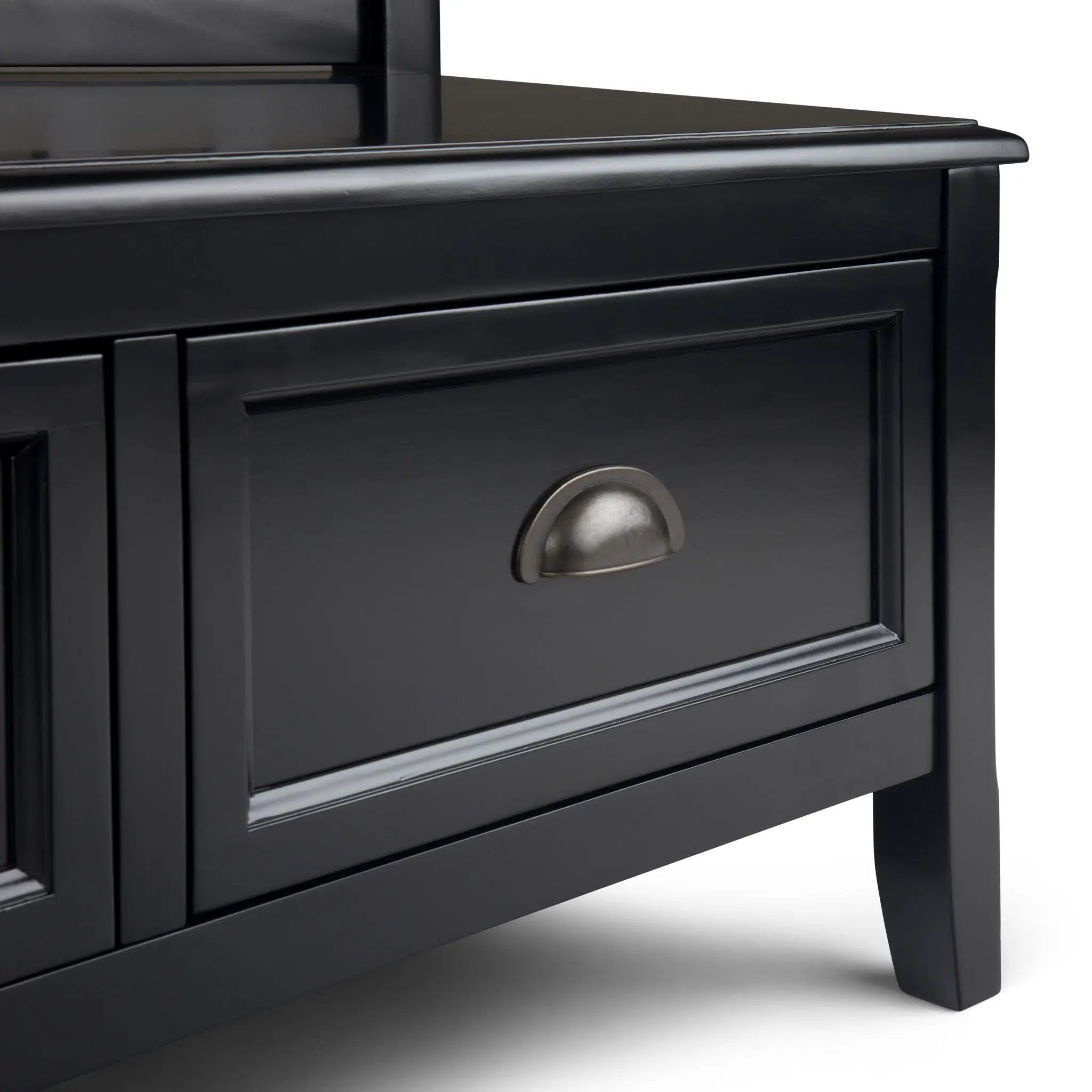 Burlington - Entryway Storage Bench With Drawers by Unique Piece Furniture