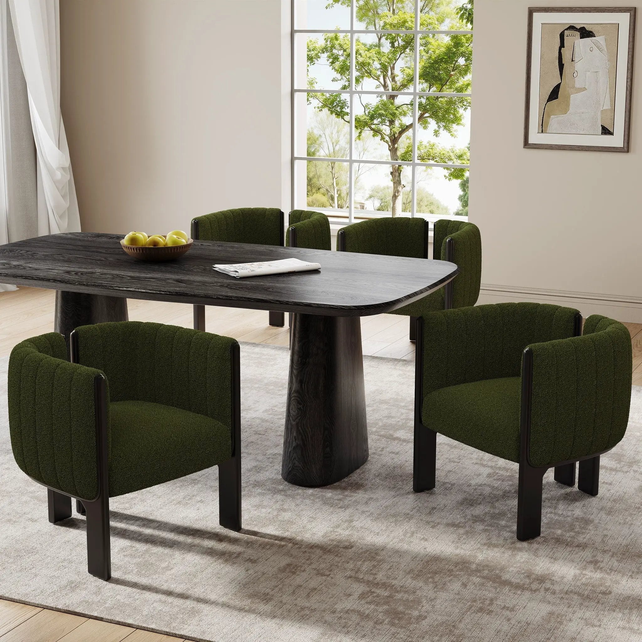 Comfort Stylish Seating Dining Chair Set by HouseOfZazla