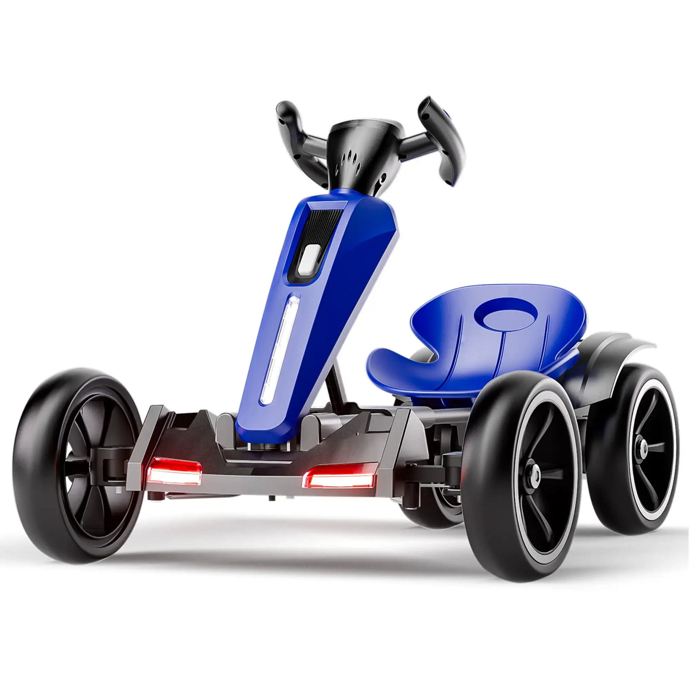 Electric Kids Pedal Go Kart With Adjustable Seat, Foldable Design by HouseOfZazla