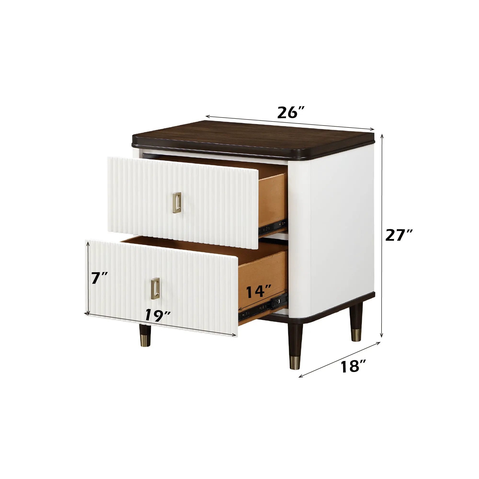 Carena - 5 Piece Bedroom Set (Eastern King Bed, Dresser, Chest, Mirror, Nightstand) by HouseOfZazla