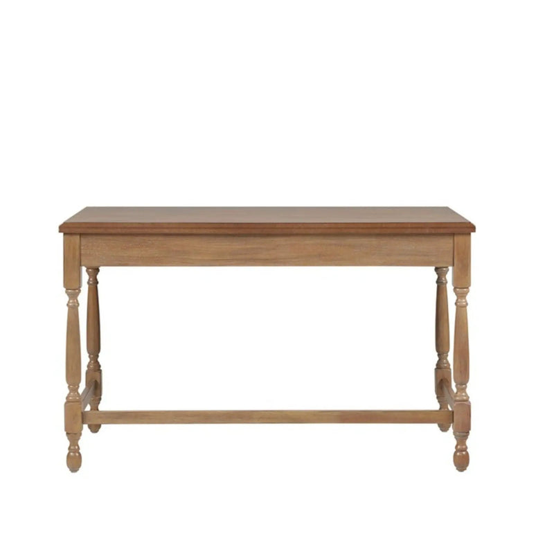 Tabitha - Desk With Drawer And Turned Legs - Natural by Unique Piece Furniture