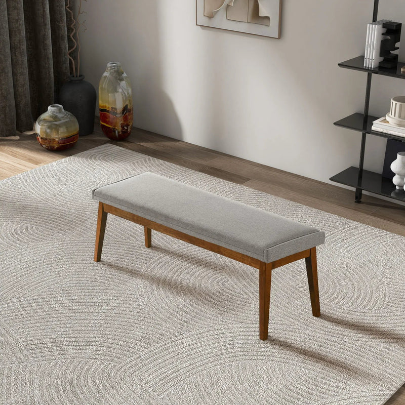 Warren - Bench - Ash Gray by Unique Piece Furniture