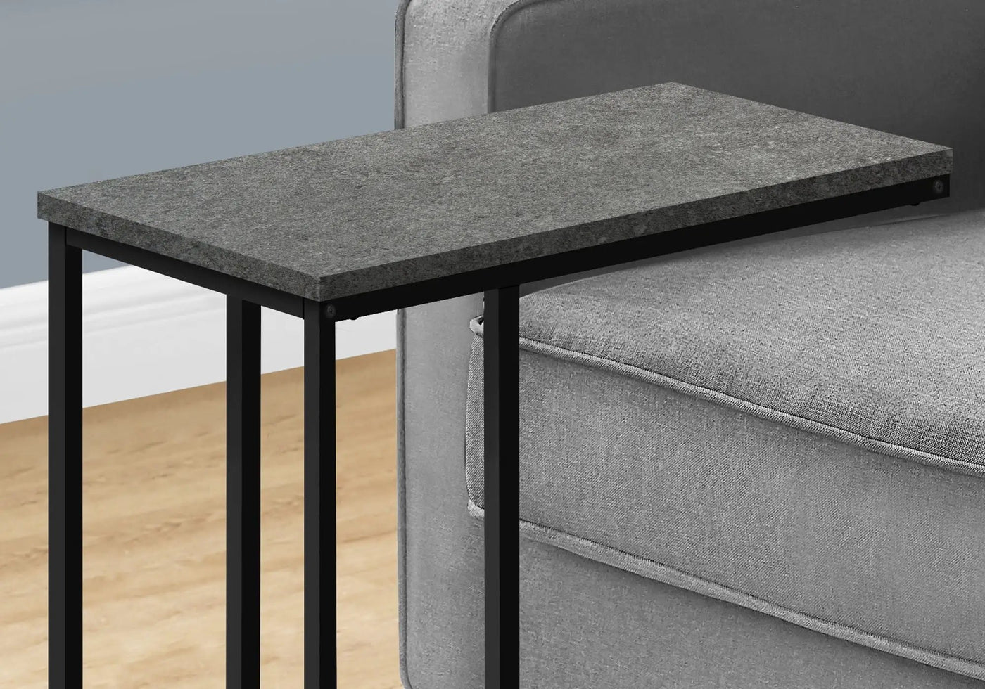 Accent Table, C - Shaped, Space-Saving Functionality by Unique Piece Furniture