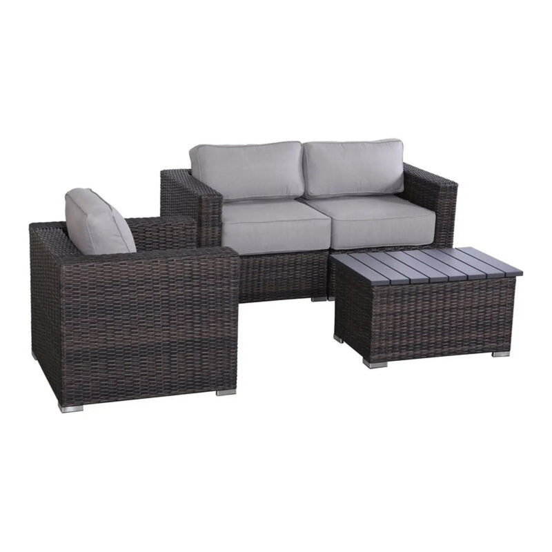 Stylish Sofa Seating Group With Cushions Perfect For Outdoor Gatherings by Unique Piece Furniture