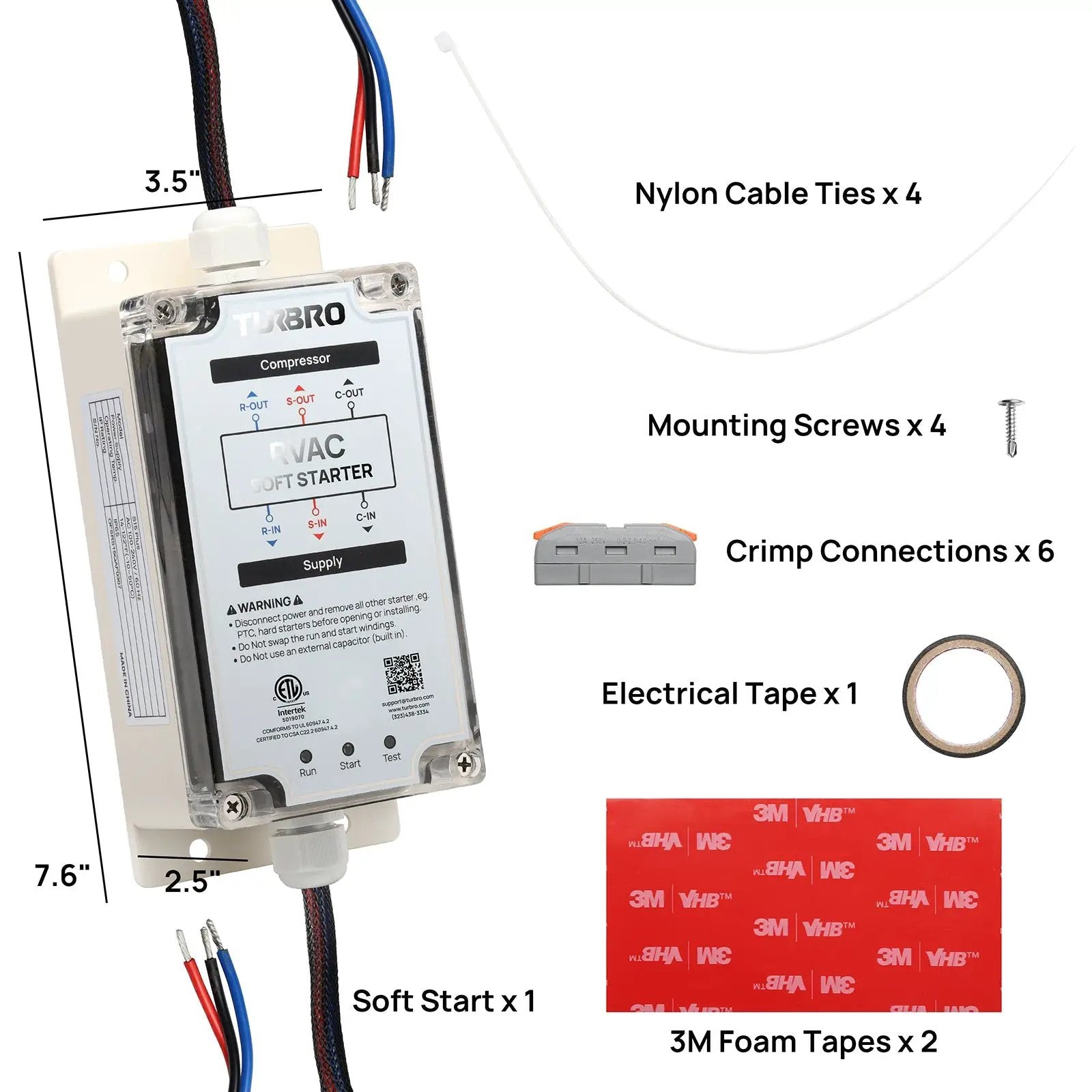 S15 Plus Soft Start for RV Air Conditioner by TURBRO