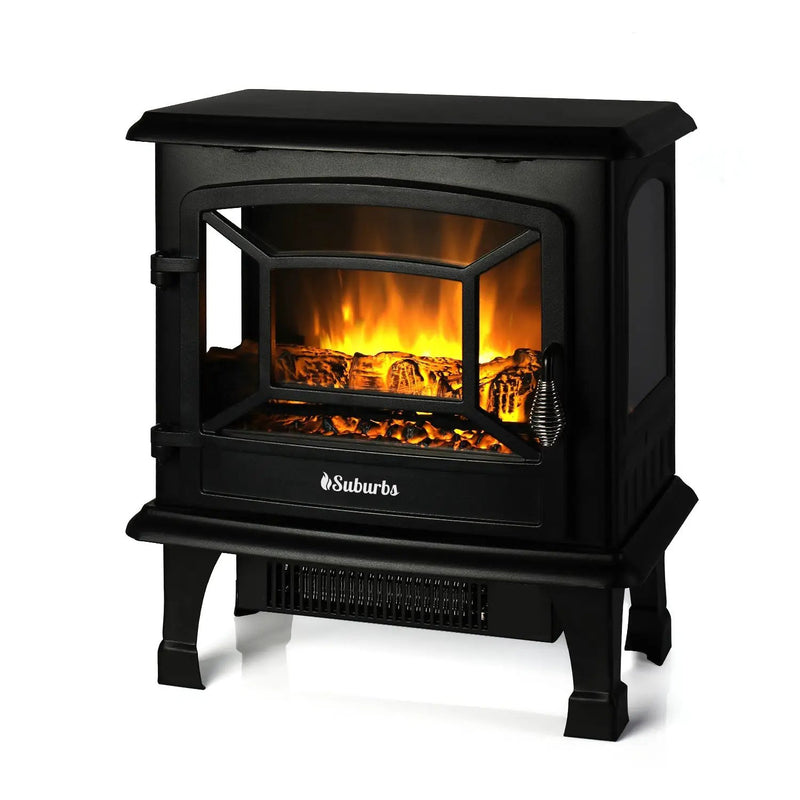 (Open Box) Suburbs TS20 Electric Fireplace Stove by TURBRO