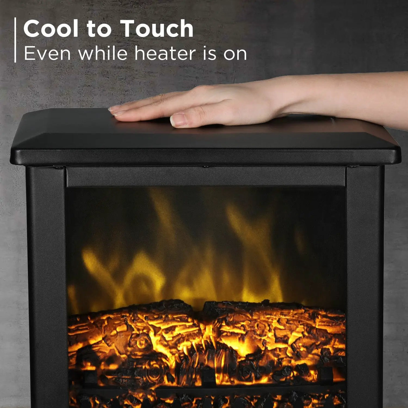 Suburbs TS17 Electric Fireplace Stove Heater by TURBRO