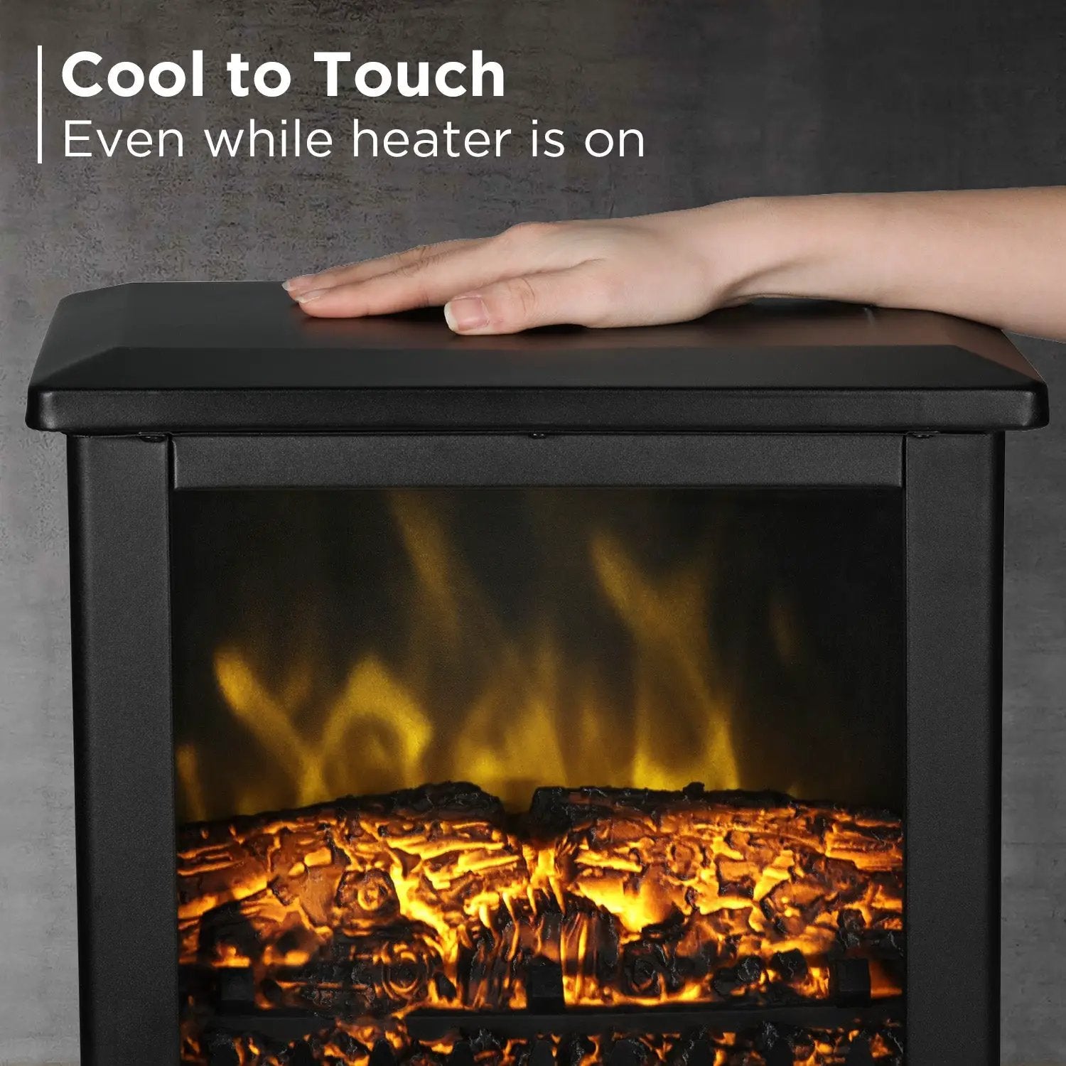 Suburbs TS17 Electric Fireplace Stove Heater by TURBRO